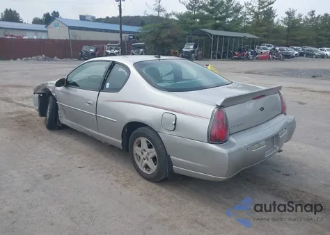2005 Chevrolet Monte Carlo Ls из США, поврежденный, VIN 2G1WW12EX59232439